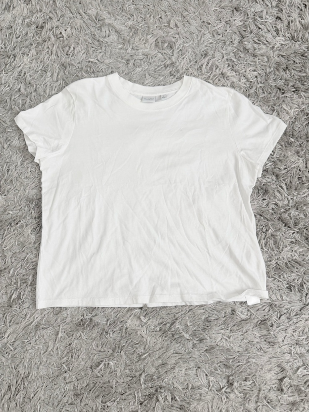 Aritzia Sunday Best White Cotton Tee